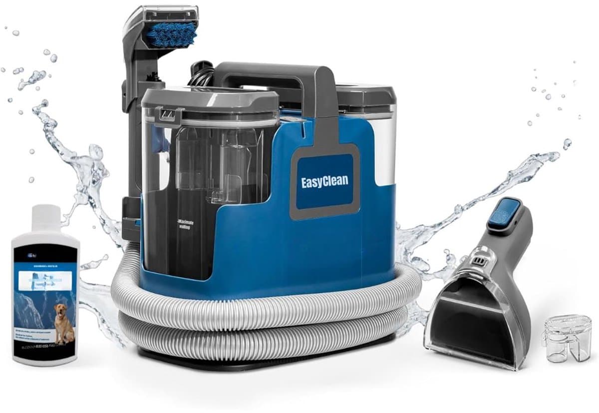 Florixa® Tapijtreiniger machine - Tapijtreiniger - Tapijtreiniger apparaat - Blauw - 34cm x 23cm x 36cm — afbeelding 1