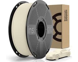 Matte PLA Filament 1.75mm, Bottenwit 1KG voor 3D Printer - Hoge Precisie