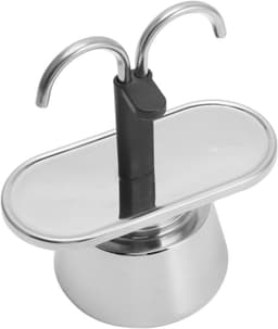 RVS Koffiezetapparaat voor 2 kopjes - Mini Moka Pot voor Italiaanse koffie - 100ML Express Moka Set — thumbnail 1