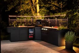 Cozze® Elements Koelkast – Outdoor Koelkast – 60L – Glazen Deur – LED Verlichting – 3–10°C – Voor Buitenkeuken & Terras — thumbnail 4