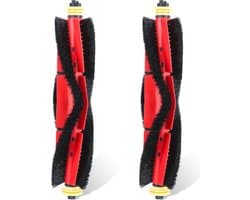 Originele reinigingsborstelset (inclusief hoofdborstel en siliconenborstel) Geschikt voor Xiaomi Roborock S5 Max, S6 Pure en S6 MaxV robotstofzuigers, met afneembare en wasbare accessoires.