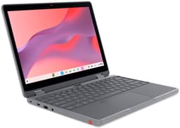 Lenovo Chrome 500e 2in1 G5 M89 MediaTek Kompanio 540 Chromebook 31 cm (12.2") Touchscreen WUXGA 8 GB LPDDR5x-SDRAM 64 GB UFS Wi-Fi 6E (802.11ax) ChromeOS Engels Grijs — thumbnail 5