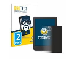 BROTECT - privacy screenprotector voor Tolino Shine 4 / 5 / 5 Color 2024 - Folie Beschermfolie Blauwlichtfilter 2 Stuks