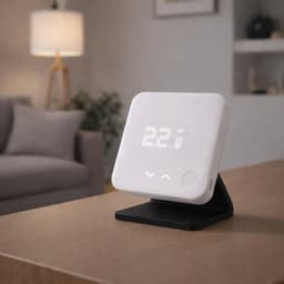 Standaard geschikt voor Tado Thermostaat en Temperatuursensor - Thermostaathouder - Zwart — thumbnail 4