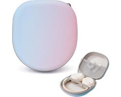 Headphone Bag，Ultra-Portable Travel Headphone Case, Universal for Most Bluetooth Over-Ear Headphones，215*195*65MM