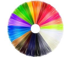 PLA 3D Printer Filament Set - 20 Kleuren, 1.75mm voor 3D Pennen en Printers
