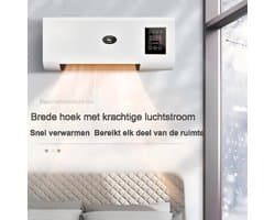 Omabeta Huisserie Koel/Warmte Mobile Airconditioner Warmteventilator – Wandmontage & Badkamerbestendig – 1-stuks