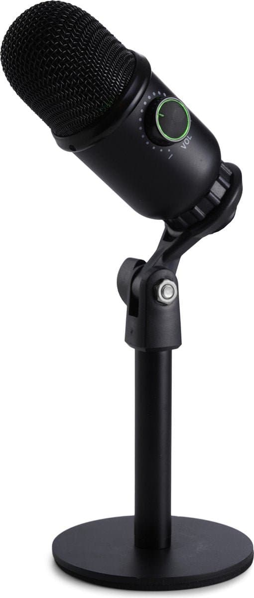Microfoon inclusief Standaard – Voor Meetings, Gaming, Streaming en Opname - Geschikt voor Windows, Mac OS X & Linux — afbeelding 1