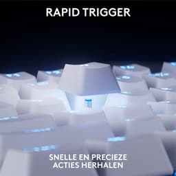 Logitech G PRO X TKL - Gaming Toetsenbord - US QWERTY - Wit — thumbnail 3