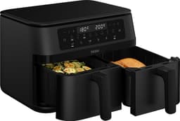 Haier Airfryer XXL - Heteluchtfriteuse 11L - Dubbele Lade (2 x 5,5L) - 3000W - 60 tot 200 Graden - Dual Zone Technologie - 8in1 - AF3AD 011 — thumbnail 2