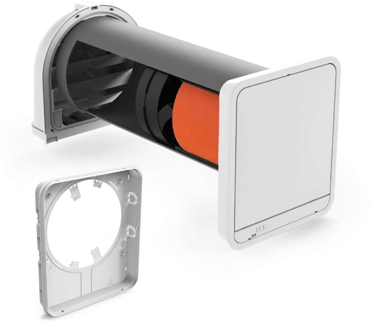 Airflow 200AW – decentrale ventilatie met warmteterugwinning – Ø200 mm – 100 m³/u – voor grotere ruimtes - tot 10 units DRAADLOOS met elkaar koppelbaar — afbeelding 1
