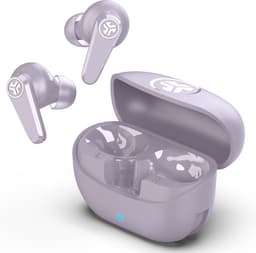 JLab Go Pods ANC Draadloze Oordopjes Met Noise Cancelling - Oortjes Draadloos Bluetooth - 26 uur Batterijduur - Hybrid ANC - Equalizer EQ4 App - Multipoint - Fast Charging Case - Lila Roze — thumbnail 3