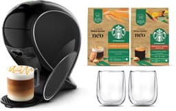 Krups NESCAFÉ Dolce Gusto NEO YY5892FD – Koffiecupmachine - Latte Koffiemachine Bundle met 2 Starbucks mugs en Americano + Latte Macchiato Caramel koffie — thumbnail 1