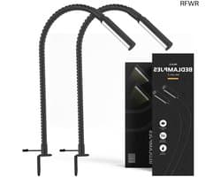 Bedlampjes Hoofdbord - Dubbele Leeslampjes - Bedlamp Slaapkamer Volwassenen - Verlichting