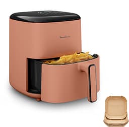Moulinex Easy Fry POP EZ245TF0 – Airfryer 5L – Voor 6 personen – 10 automatische programma’s – Energiezuinig – Hetelucht friteuse — thumbnail 1