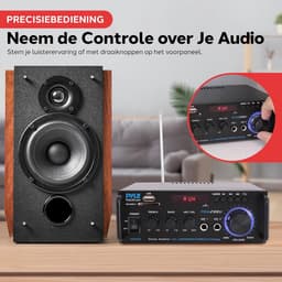 Audio Versterker - Stereo Versterker - Amplifier- Complete Set - Geluid — thumbnail 5
