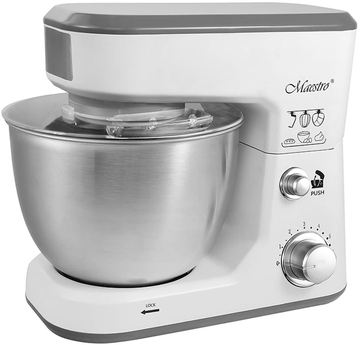 Maestro MR-560 - Keukenmixer - 500W - 6 snelheden - 4L kom — afbeelding 1