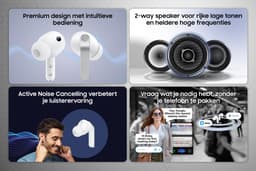 Samsung Galaxy Buds4 Pro - Draadloze Oortjes - Zwart + 1 jaar extra garantie — thumbnail 5