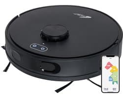 Zoef Robot Robotstofzuiger Willem 2.0 met laadstation - uitgebreide mapping - Robot vacuum - 6000Pa - Robot stofzuiger - geschikt voor huisdieren