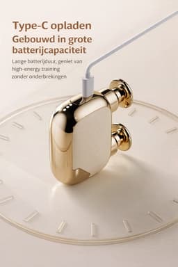 Mini Massage Gun – Draadloos Massage Apparaat – Deep Tissue Spiermassage – Compact Spierherstel – 3 Standen – Goud — thumbnail 4