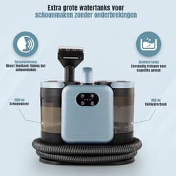 REN® Tapijtreiniger machine - Tapijtreiniger - Tapijtreiniger apparaat - Zwart - ‎32cm x 19cm x 32cm — thumbnail 5