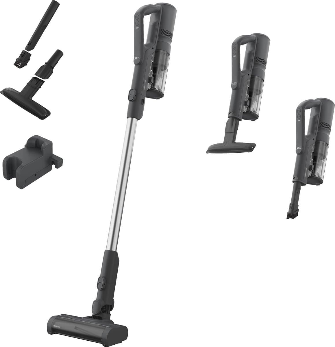 AEG AP51UH18DG Clean 5000- Draadloze Steelstofzuiger - 82 dB - MultiFloor zuigmond — afbeelding 1