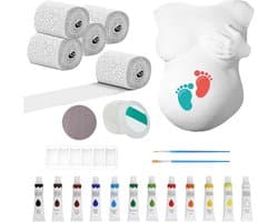 Gipsafdruk Set Buik: Compleet Materiaal voor DIY Zwangerschapsherinnering