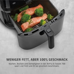 Extra Grote Heteluchtfriteuse met Stoomfunctie 7 Liter - Gezond Frituren en Stomen — thumbnail 7