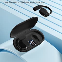 NAXSIR-hoofdtelefoon, over-ear-ontwerp, duurzame kwaliteit, open-back sport-Bluetooth-hoofdtelefoon met luchtgeleiding — thumbnail 3
