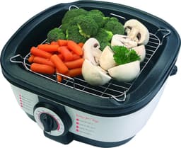SAVI® Multicooker - Multicookers - Wit / Zwart- ‎‎35cm x 34cm x 22cm — thumbnail 4