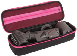 Draagtas / Reistas / Opbergtas / Beschermhoes Geschikt voor Dyson Föhn & Opzetstukken - Lege Tas-Zwart en roze-Belle's product — thumbnail 1