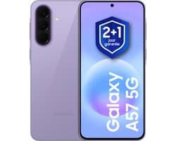 Samsung Galaxy A57 5G - 256GB - Awesome Lilac + 1 jaar extra garantie