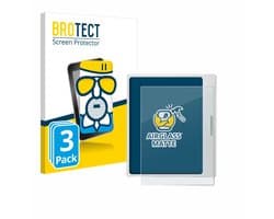 BROTECT - Screenprotector voor Boox Go Color 7 White Edition - Folie Beschermfolie Beschermglas matte 3 Stuks