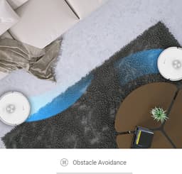 Ezviz RE4 Slimme Robotstofzuiger - LiDAR Navigatie - Dweilen (300 ml) - Obstacle Vermijding - No-Go Zones - Tapijt Detectie - E10 Filter - Compatibel met Alexa, Google Assistant - Wit — thumbnail 9