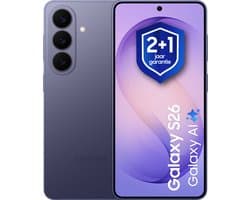 Samsung Galaxy S26 - 256GB - Cobalt Violet + 1 jaar extra garantie