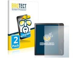 BROTECT - Screenprotector voor Tolino Epos 2 - Folie Beschermfolie transparant 2 Stuks