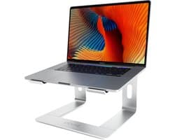 Douxe LP1 Laptopstandaard – Universele Laptop Verhoger 10-17 inch – Ergonomisch, Draagbaar & Ventilerend – Aluminium