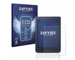 Savvies - Screenprotector voor Kobo Nia - Folie Beschermfolie transparant 6 Stuks