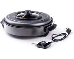 REN®Partypan -Airfryer -Hapjespan - pizza pan -32/5 cm - Zwart - 40cm x 50cm x 19cm