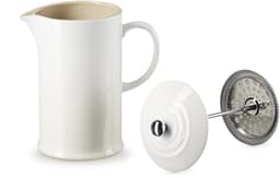 Le Creuset Cafetiere - Meringue - 1 liter — thumbnail 1