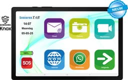 SeniorenTAB Seniorentablet Knox - Op basis van Samsung A11+ - 128GB - 11inch - wifi - Tablet voor ouderen — thumbnail 1