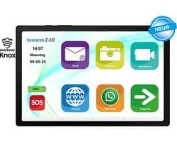SeniorenTAB Seniorentablet Knox - Op basis van Samsung A11+ - 128GB - 11inch - wifi - Tablet voor ouderen