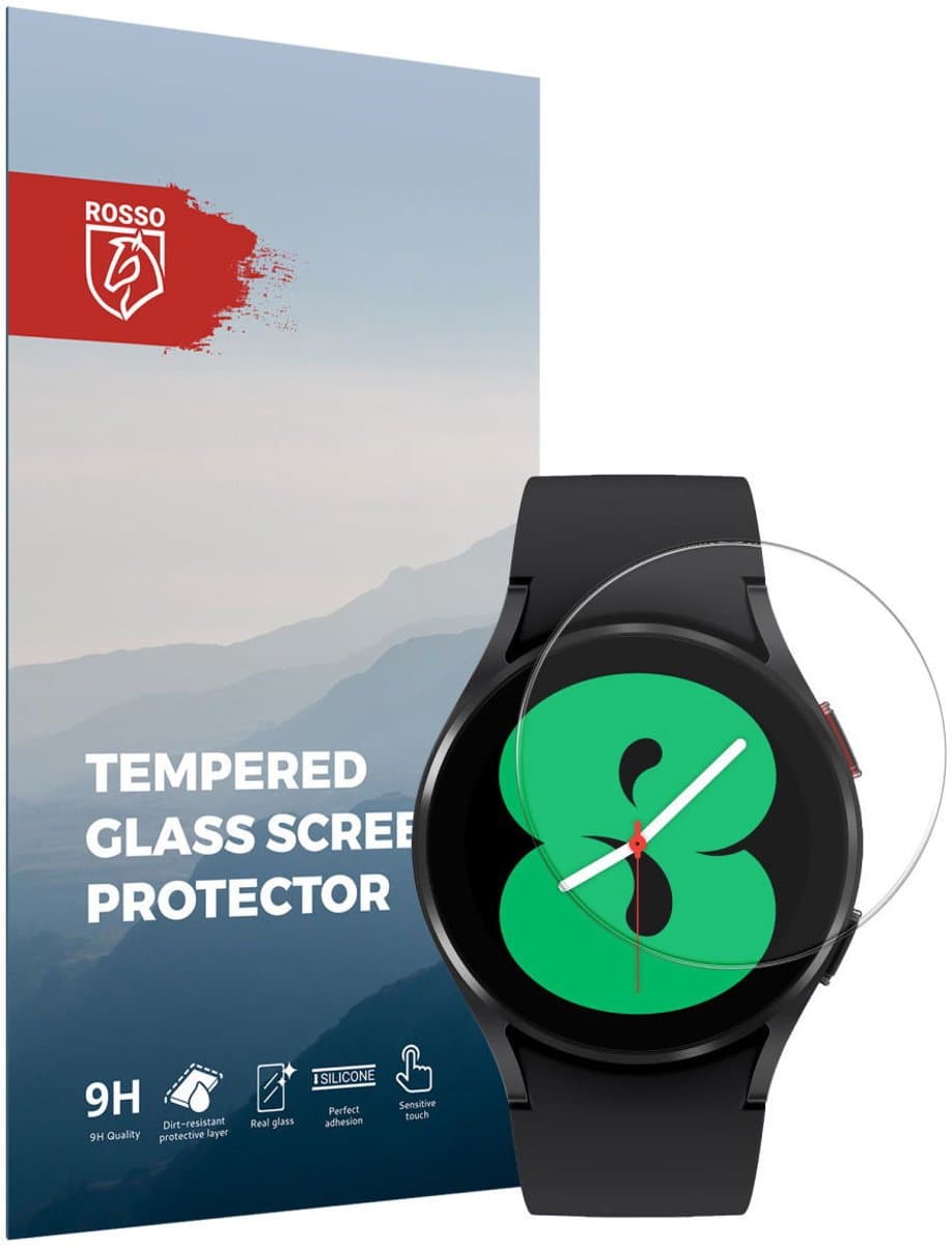 Rosso 9H Tempered Glass Screen Protector Geschikt voor Samsung Galaxy Watch 4 44MM — afbeelding 1