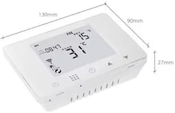 Zigbee Thermostaat | Opbouw | Wifi | Touchscreen bediening | Inbouw | Verwarmen | Tuya Smart Life | Wit — thumbnail 5
