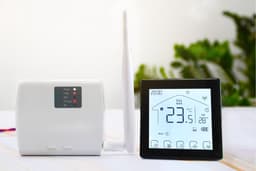 Thermostaat | Wifi | Touchscreen bediening | Inbouwmontage | Programmeerbaar | Tuya Smart Life | Google Home en Alexa | Wit — thumbnail 5
