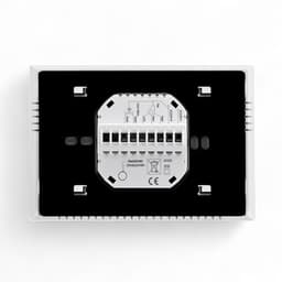 Wifi Inbouw Thermostaat | Inbouw | Wifi | Touchscreen | 4 draads aansluiting | Temperatuurbereik 0-40 | Tuya app | Google Home Alexa | Wit — thumbnail 3