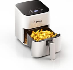 Compacte Airfryer 2,5 Liter – Digitale Mini Heteluchtfriteuse met Bakken, Opwarmen & Antiaanbakmand — thumbnail 1