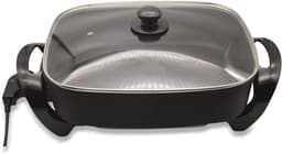 Aurixi® Partypan -Airfryer -Hapjespan - elektrische pan - 3 standen - Veelkleurig -8cm x 38cm x 30cm — thumbnail 2
