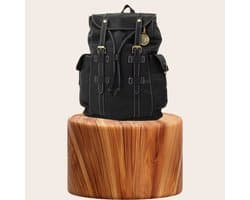 DE LAMASSU® Leren Laptop Rugzak 16 Inch – Vintage Backpack Echt Leer – Unisex Rugtas voor Werk, School, Reizen en Laptop