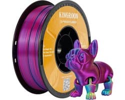 3D Printer Filament - Zijde PLA Draad - Modelbouw Printen - Dimensionale Nauwkeurigheid - 175 mm Spoel - Goud Fuchsia Blauw